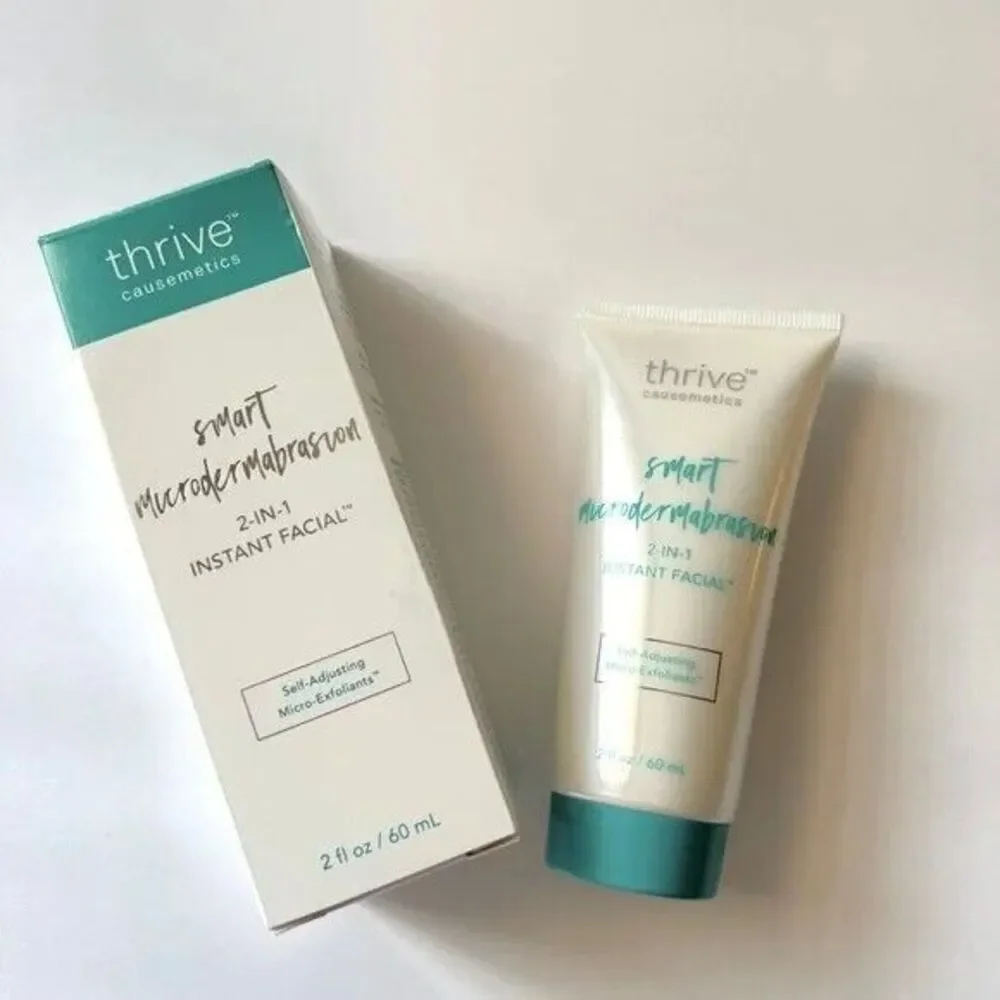 Thrive Causemetics Smart Microdermabrasion 2-in-1 Instant Facial Micro Exfoliant